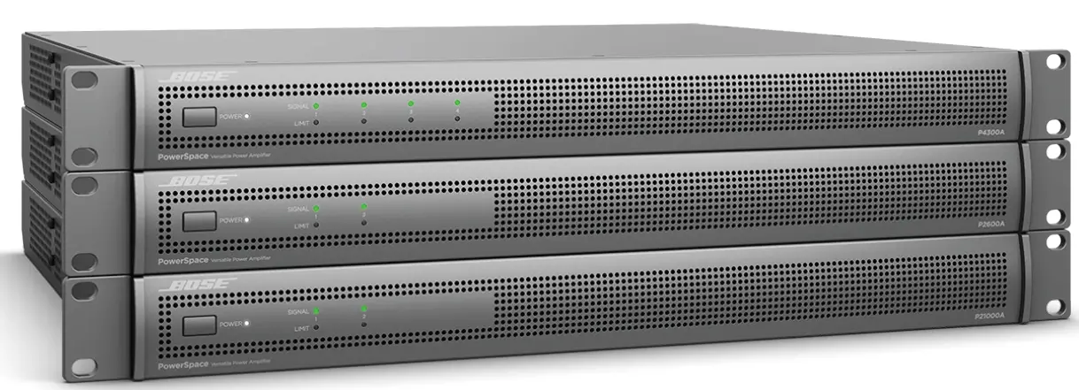 Bose PowerSpace P2600A Amplifier - Front View